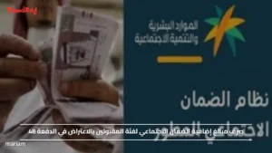 صرف مبالغ إضافية الضمان الاجتماعي لفئة المقبولين بالاعتراض في الدفعة 48